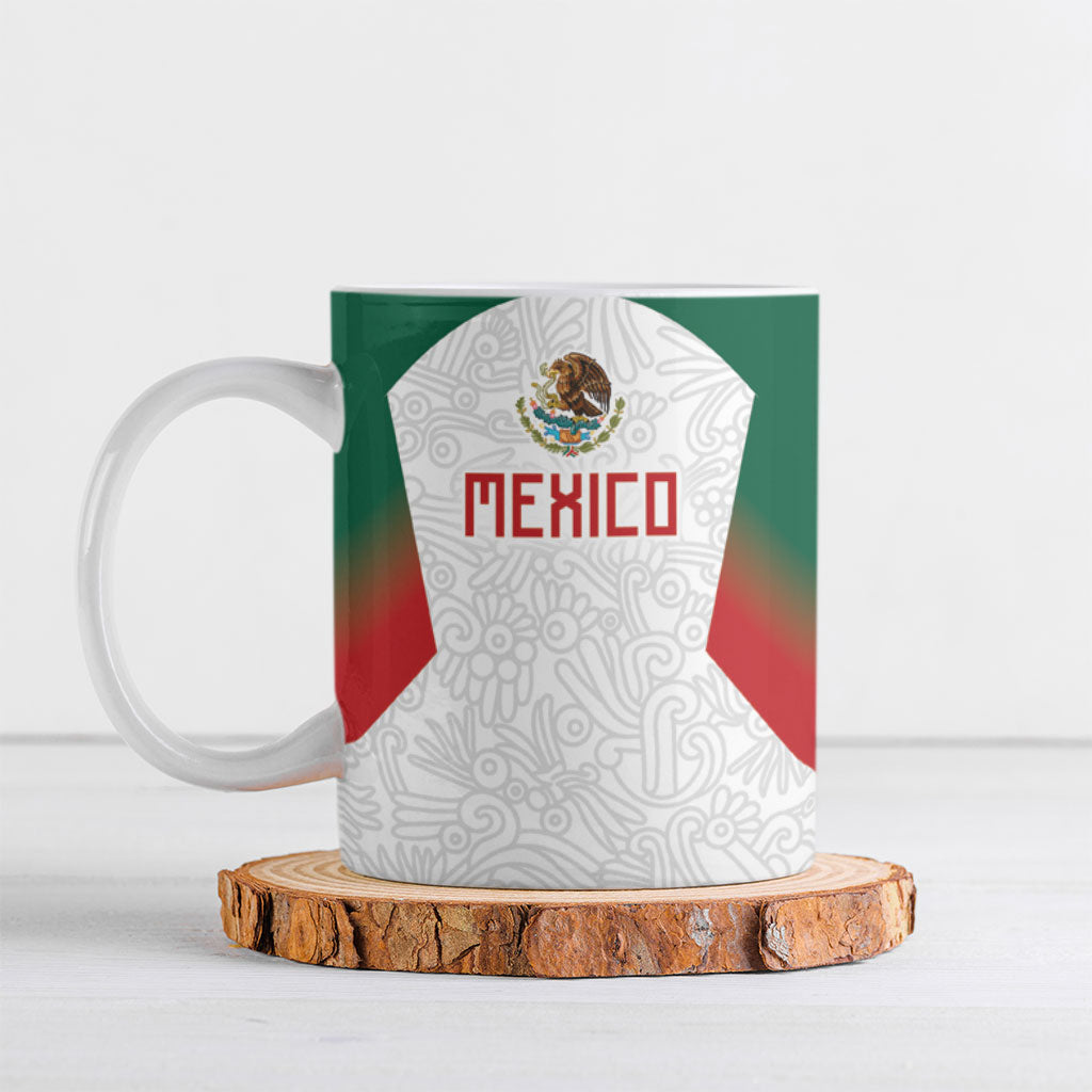 2026 World Football Host Country Mexico Custom Ceramic Mug Green Version