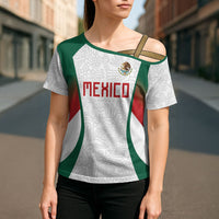 2026 World Football Host Country Mexico Custom Cross Shoulder Shirt Green Version