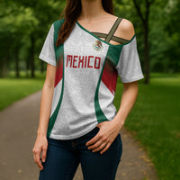2026 World Football Host Country Mexico Custom Cross Shoulder Shirt Green Version