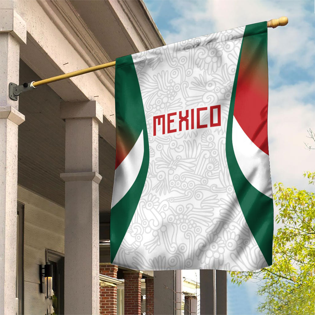 2026 World Football Host Country Mexico Garden Flag Green Version