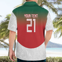 2026 World Football Host Country Mexico Custom Hawaiian Shirt Green Version