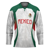 2026 World Football Host Country Mexico Custom Hockey Jersey Green Version