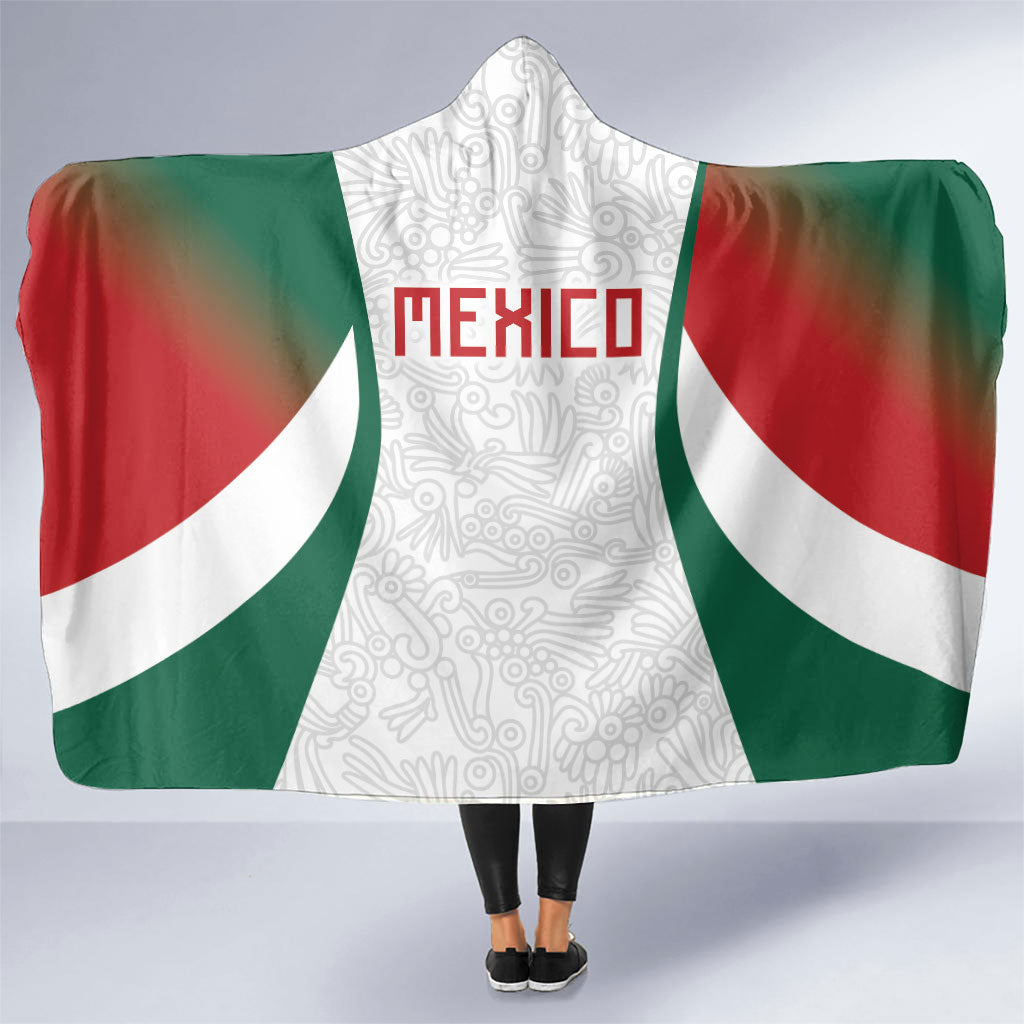 2026 World Football Host Country Mexico Hooded Blanket Green Version