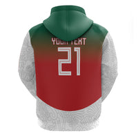 2026 World Football Host Country Mexico Custom Hoodie Green Version