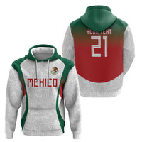 2026 World Football Host Country Mexico Custom Hoodie Green Version