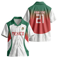 2026 World Football Host Country Mexico Custom Kid Hawaiian Shirt Green Version LT9