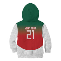 2026 World Football Host Country Mexico Custom Kid Hoodie Green Version