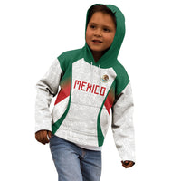 2026 World Football Host Country Mexico Custom Kid Hoodie Green Version