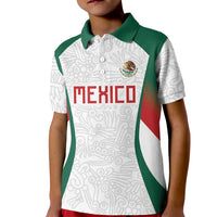 2026 World Football Host Country Mexico Custom Kid Polo Shirt Green Version