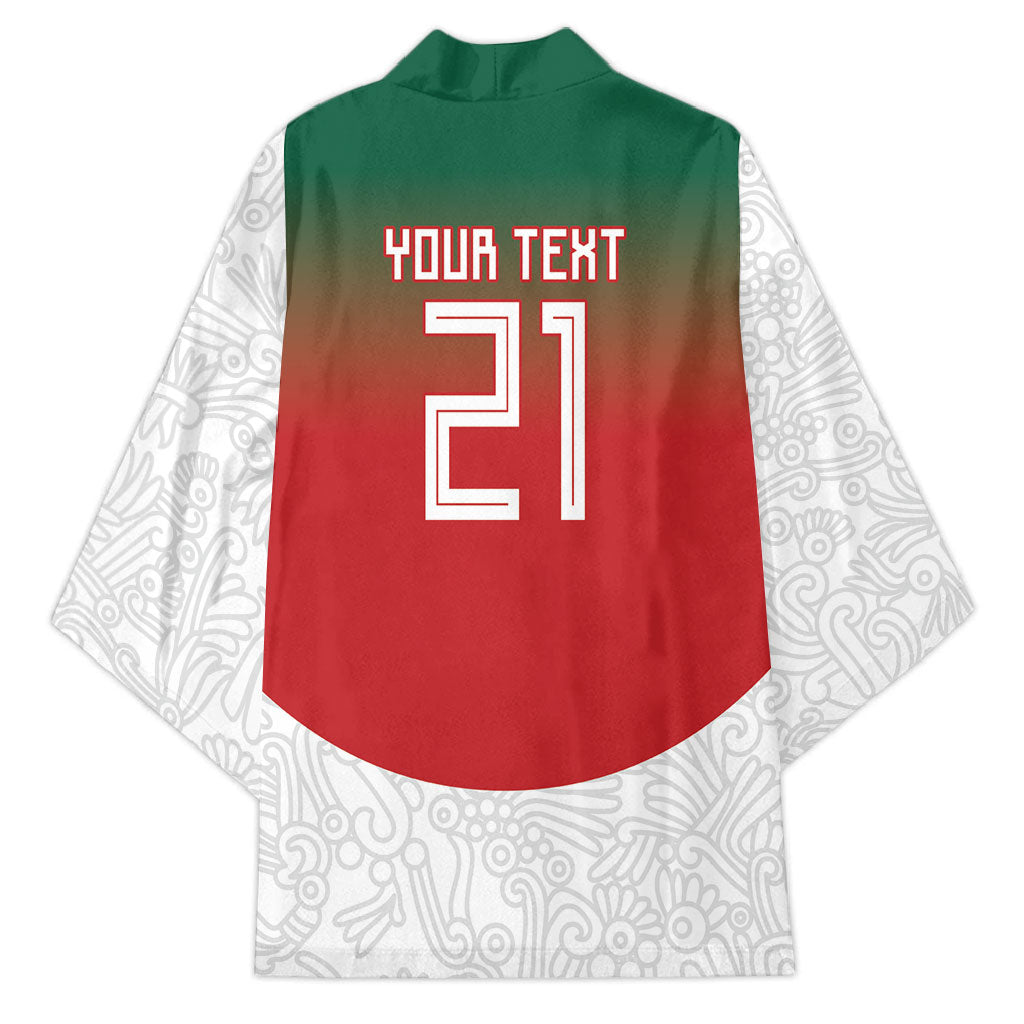 2026 World Football Host Country Mexico Custom Kimono Green Version
