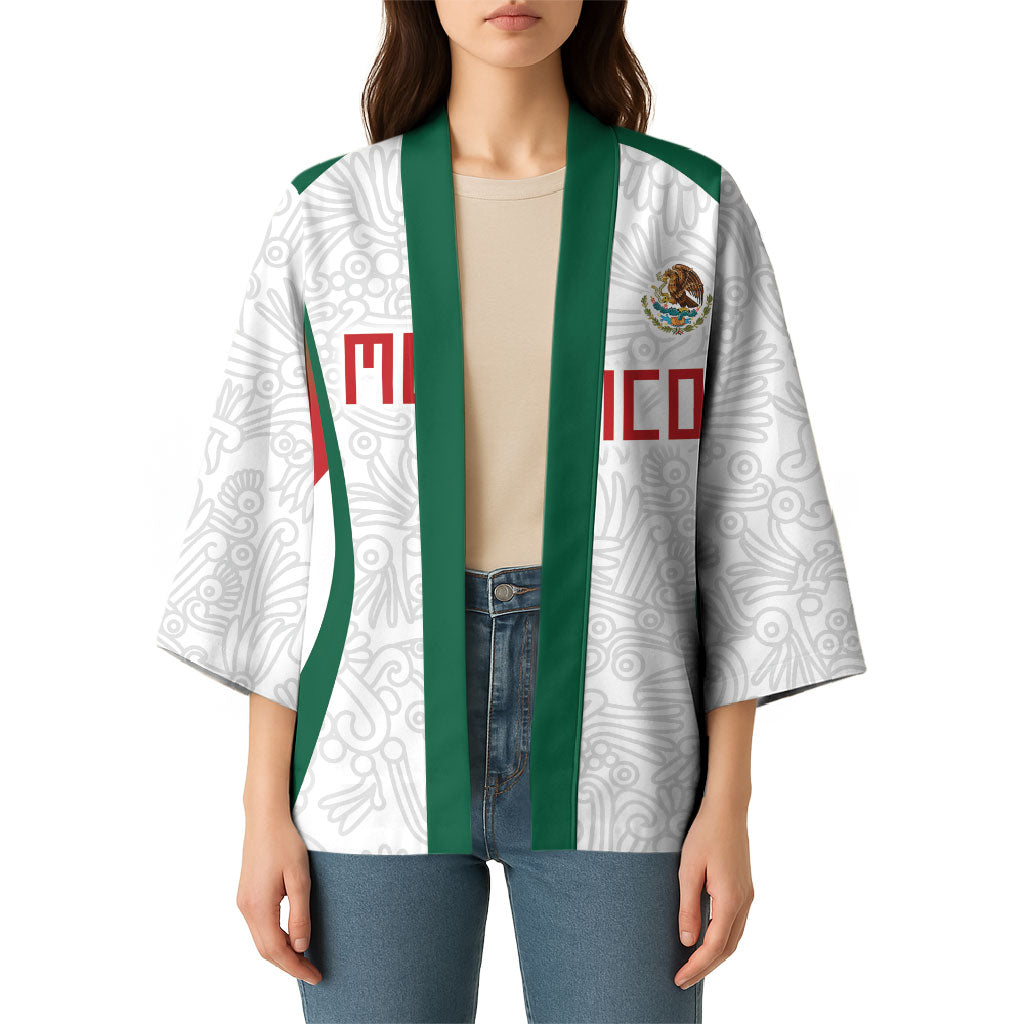 2026 World Football Host Country Mexico Custom Kimono Green Version