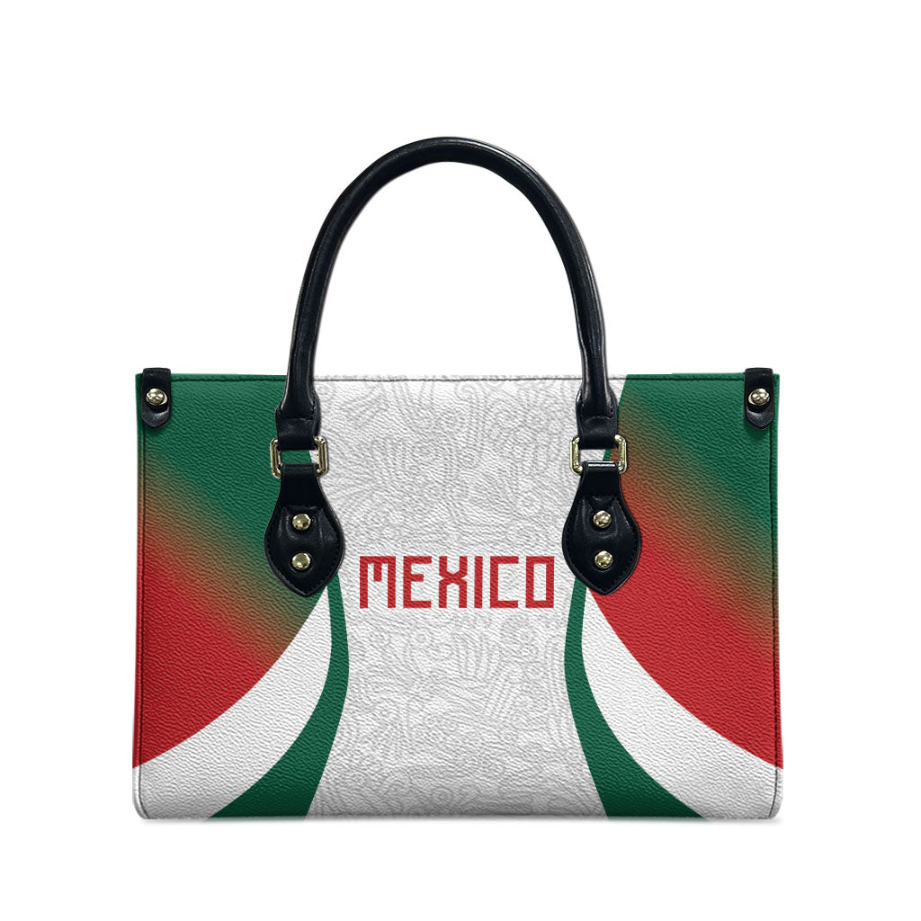 2026 World Football Host Country Mexico Leather Bag Green Version