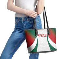 2026 World Football Host Country Mexico Leather Tote Bag Green Version