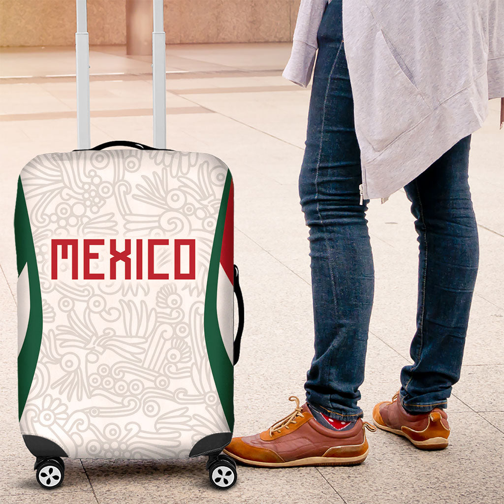 2026 World Football Host Country Mexico Luggage Cover Green Version