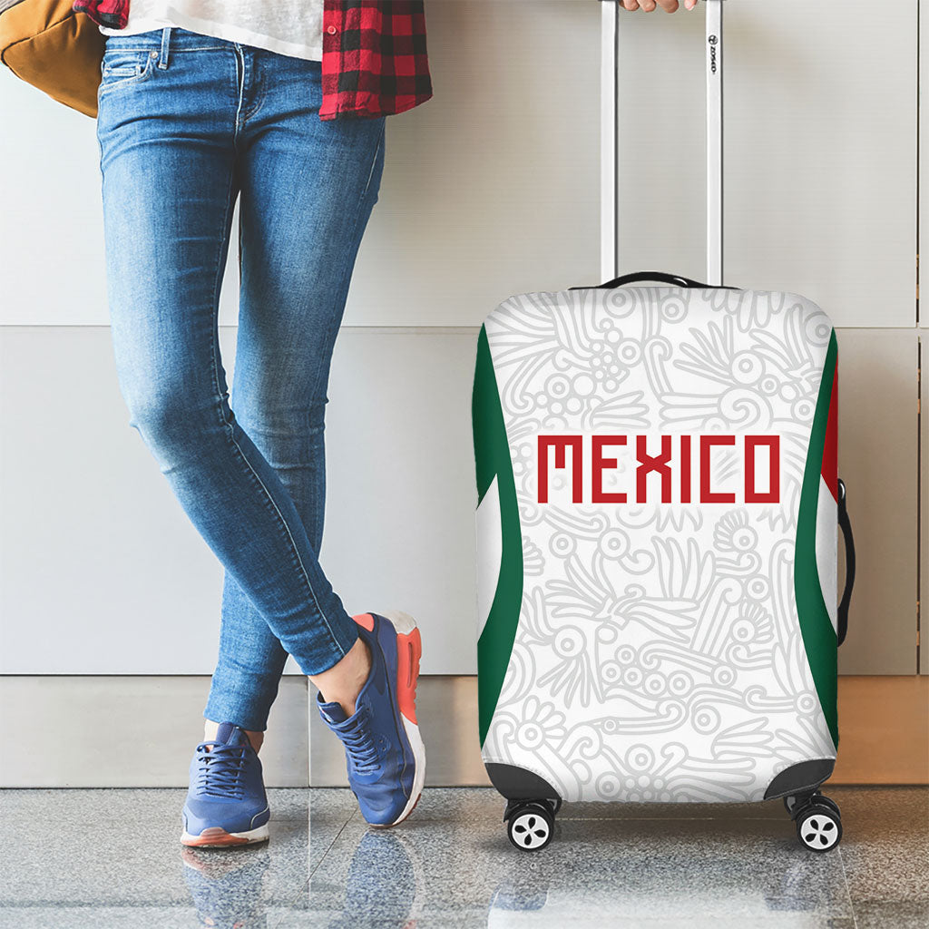 2026 World Football Host Country Mexico Luggage Cover Green Version