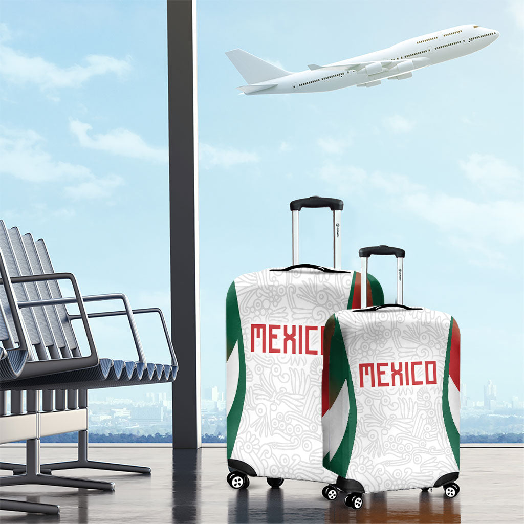 2026 World Football Host Country Mexico Luggage Cover Green Version