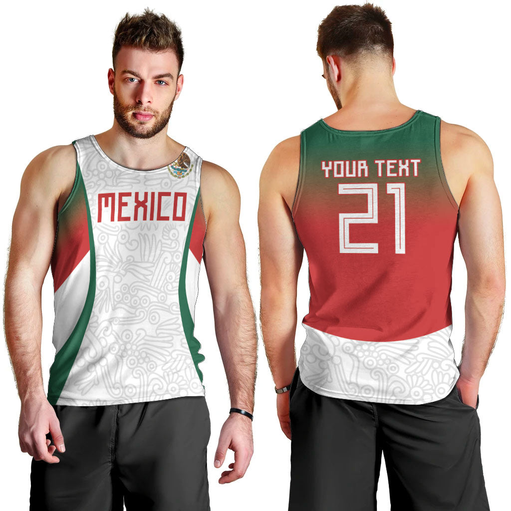 2026 World Football Host Country Mexico Custom Men Tank Top Green Version