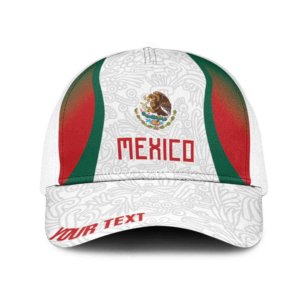 2026 World Football Host Country Mexico Personalized Mesh Trucker Cap Green Version