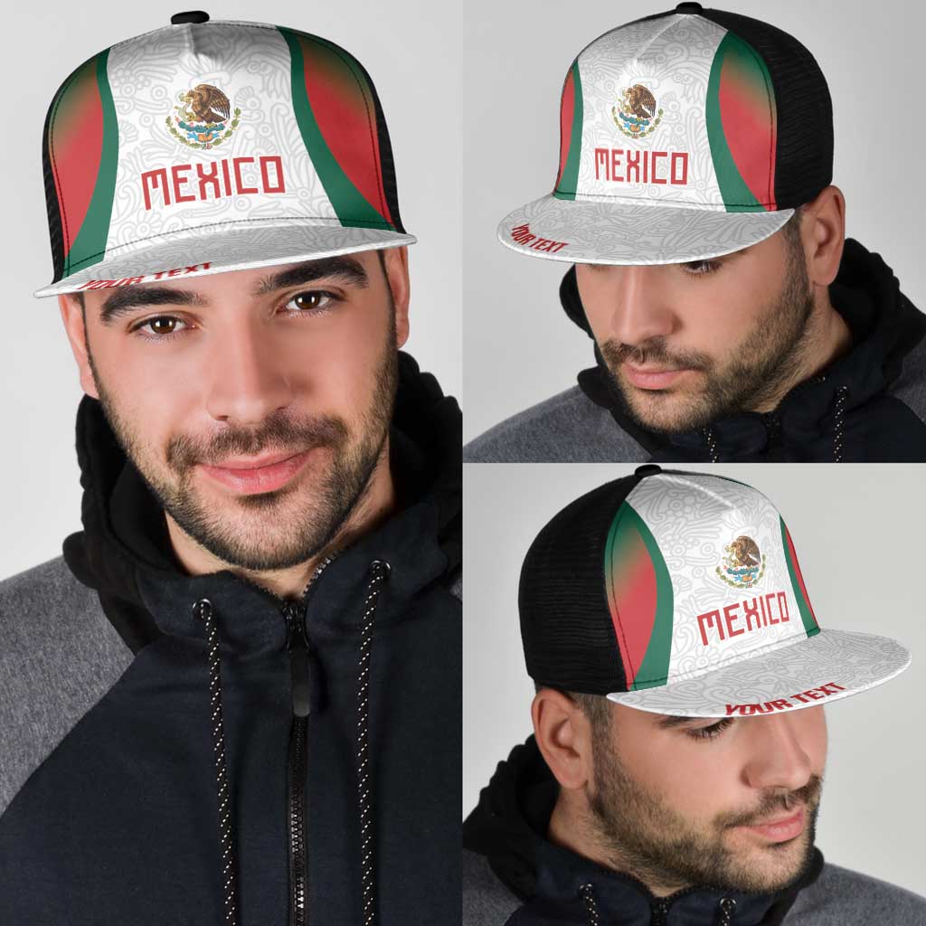 2026 World Football Host Country Mexico Personalized Mesh Trucker Cap Green Version