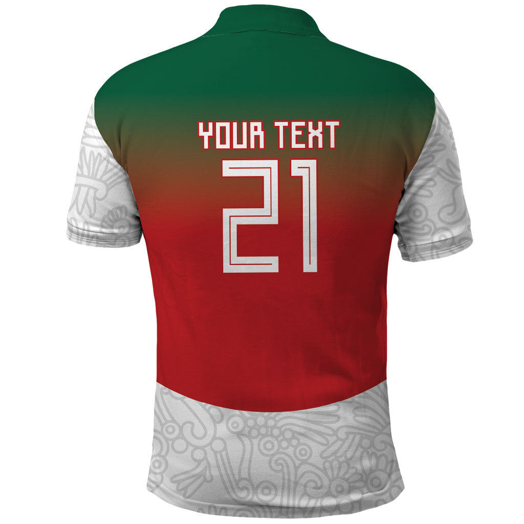 2026 World Football Host Country Mexico Custom Polo Shirt Green Version