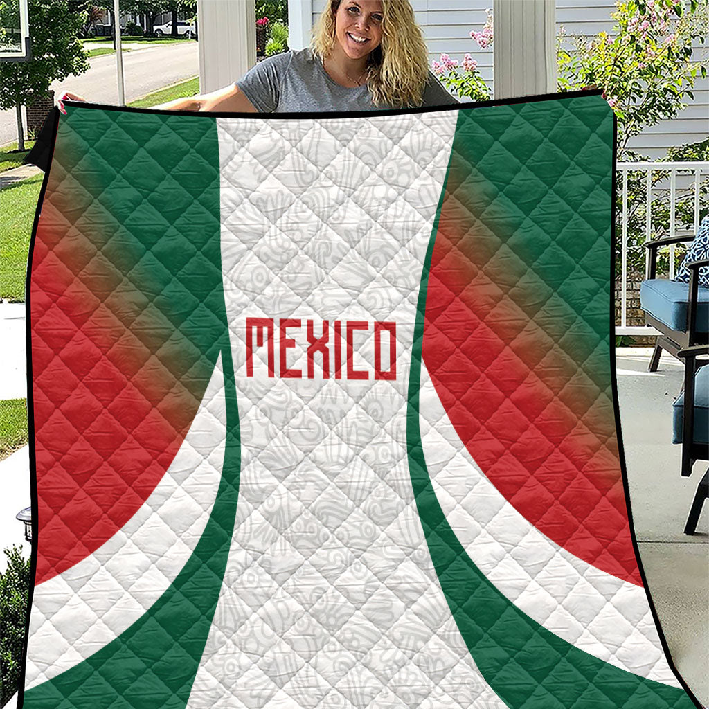 2026 World Football Host Country Mexico Quilt Green Version