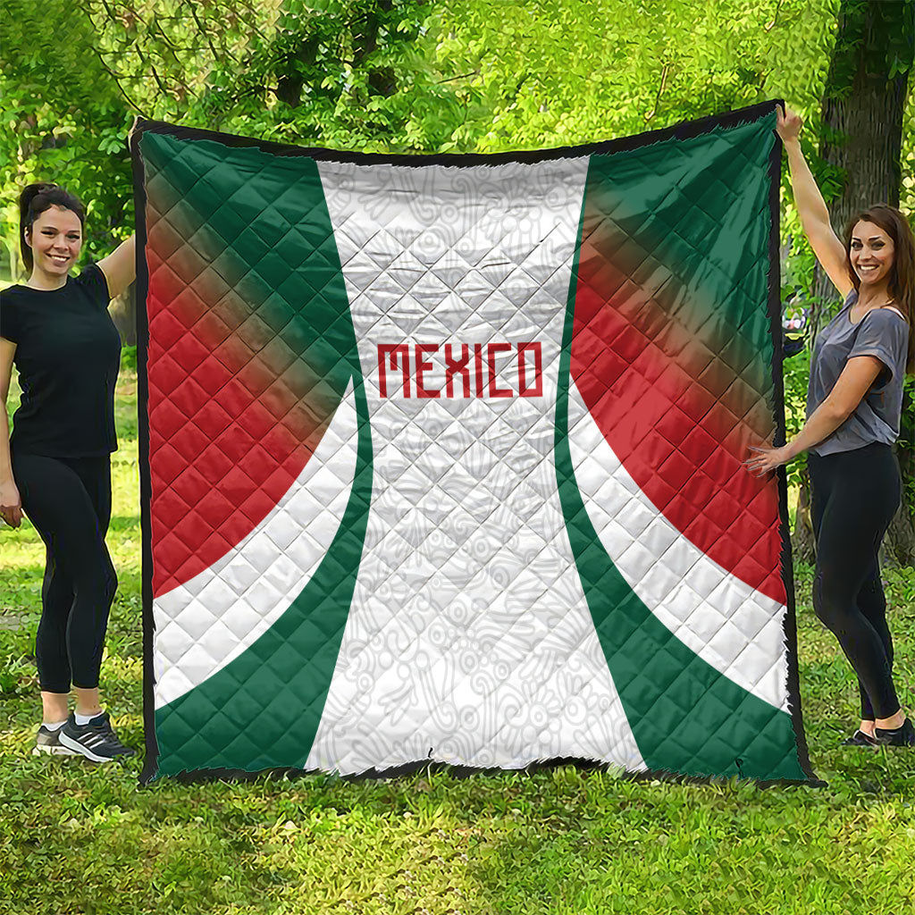 2026 World Football Host Country Mexico Quilt Green Version