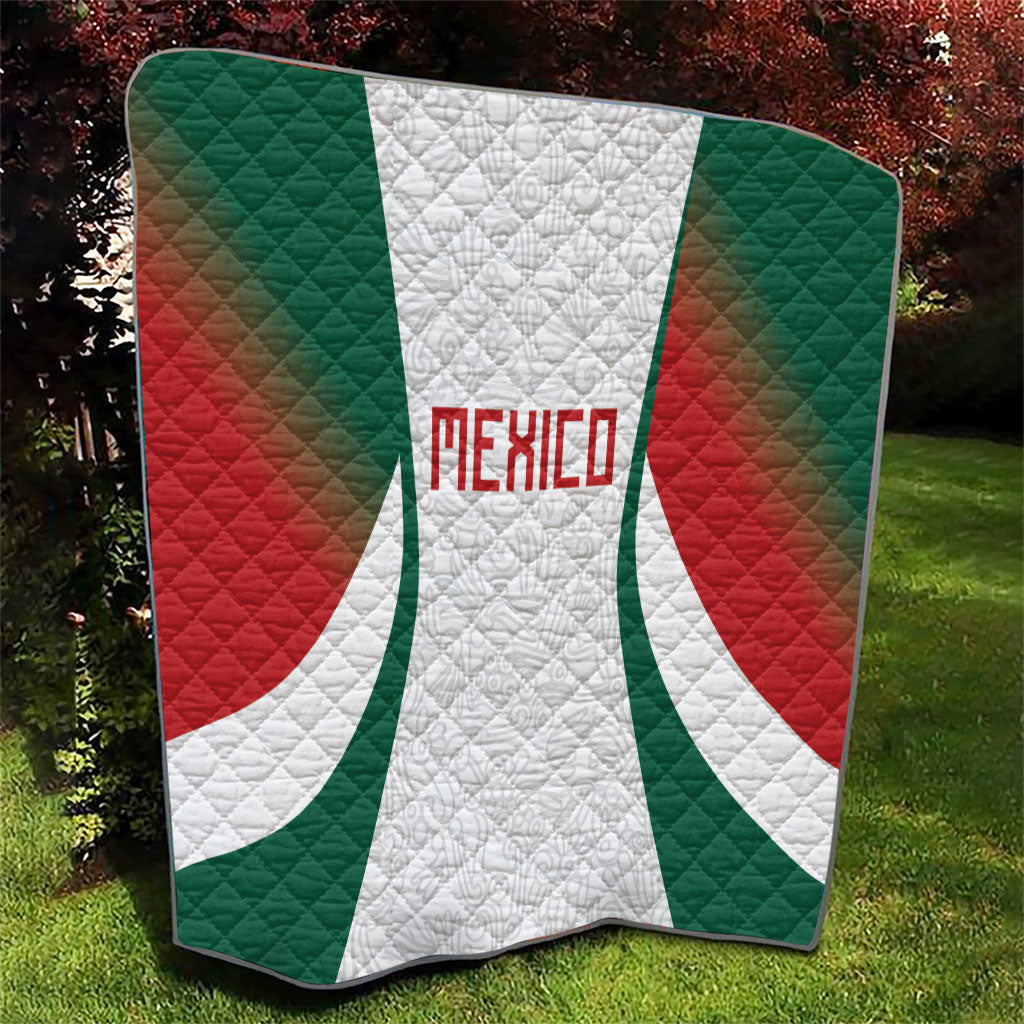 2026 World Football Host Country Mexico Quilt Green Version