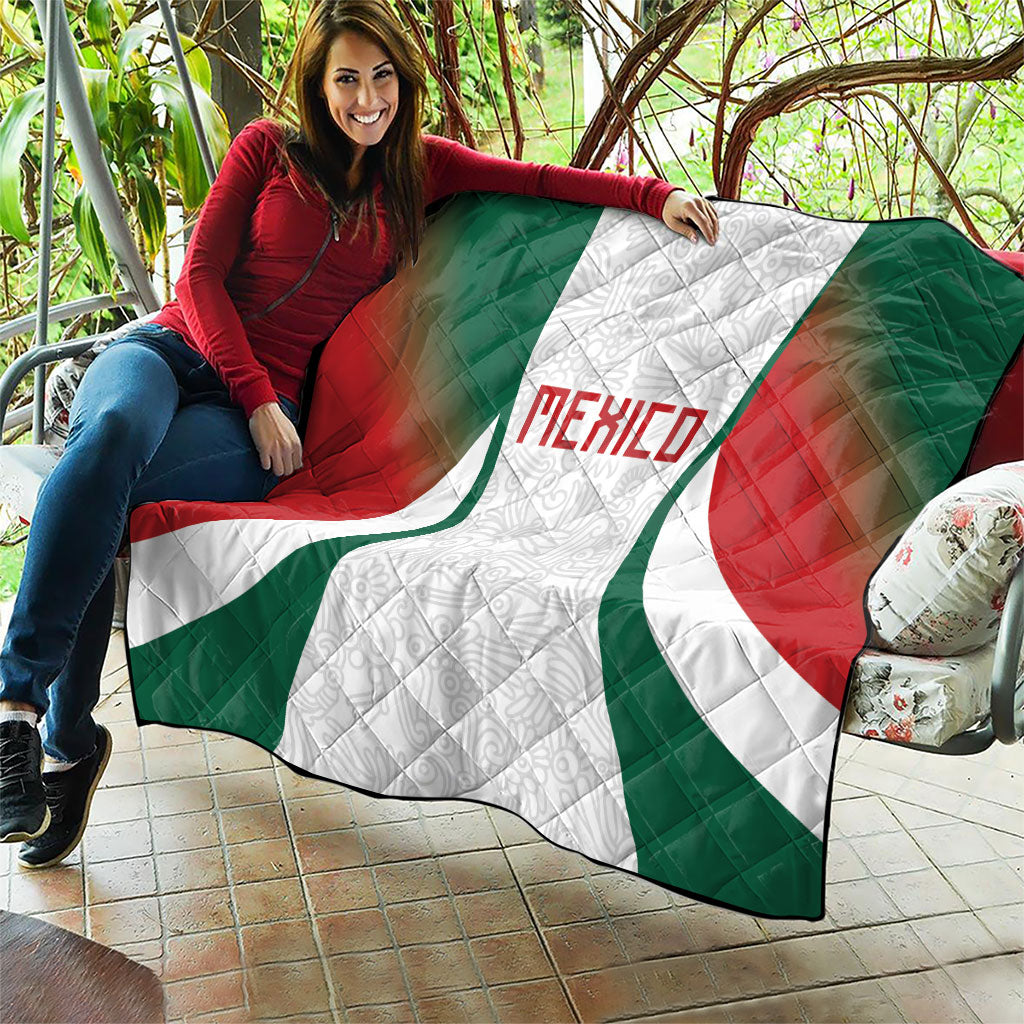 2026 World Football Host Country Mexico Quilt Green Version