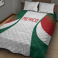 2026 World Football Host Country Mexico Quilt Bed Set Green Version