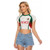 2026 World Football Host Country Mexico Custom Raglan Cropped T Shirt Green Version