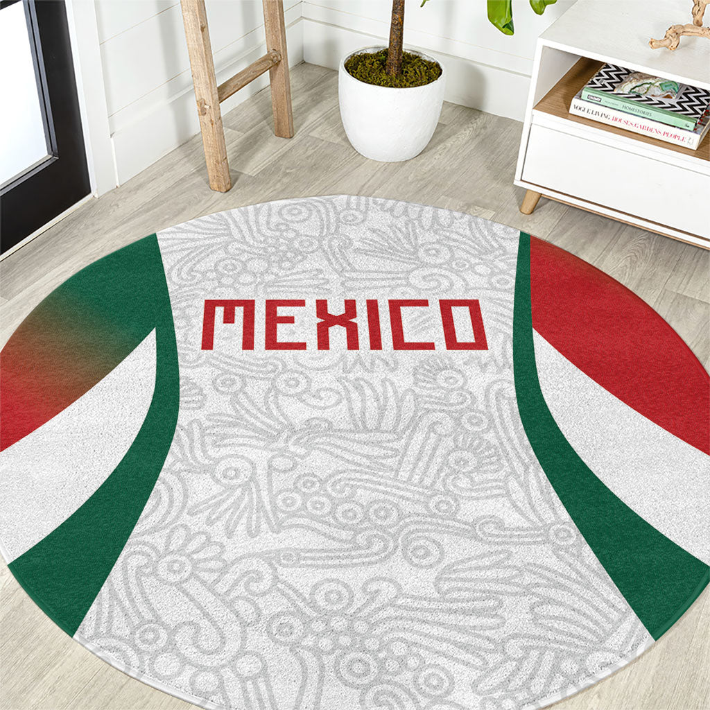 2026 World Football Host Country Mexico Round Carpet Green Version