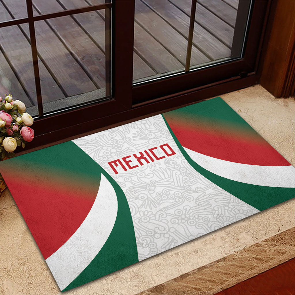 2026 World Football Host Country Mexico Rubber Doormat Green Version