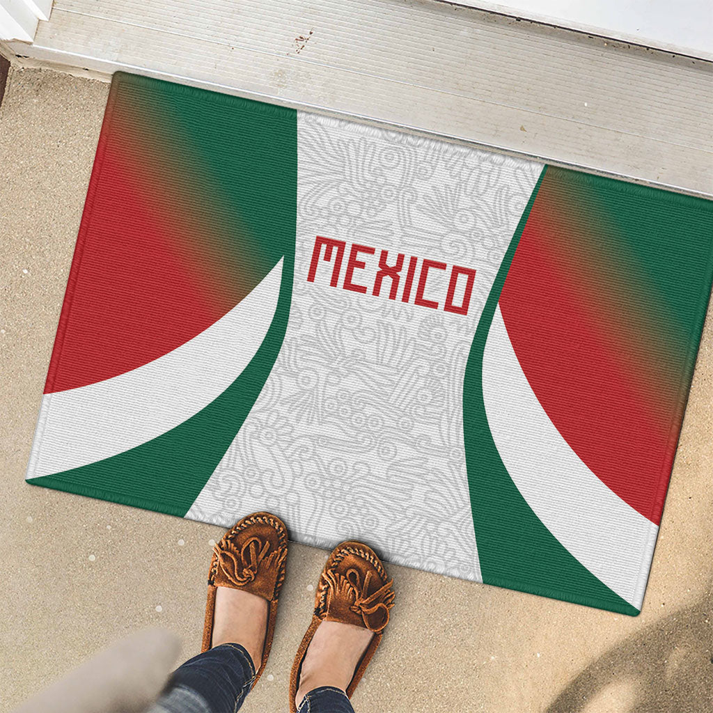 2026 World Football Host Country Mexico Rubber Doormat Green Version