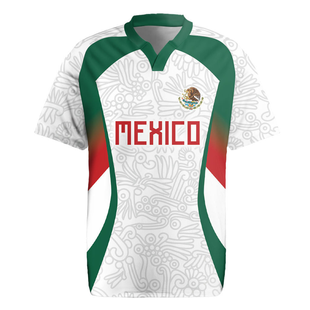 2026 World Football Host Country Mexico Custom Rugby Jersey Green Version
