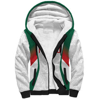 2026 World Football Host Country Mexico Custom Sherpa Hoodie Green Version