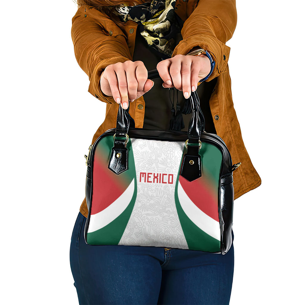 2026 World Football Host Country Mexico Shoulder Handbag Green Version
