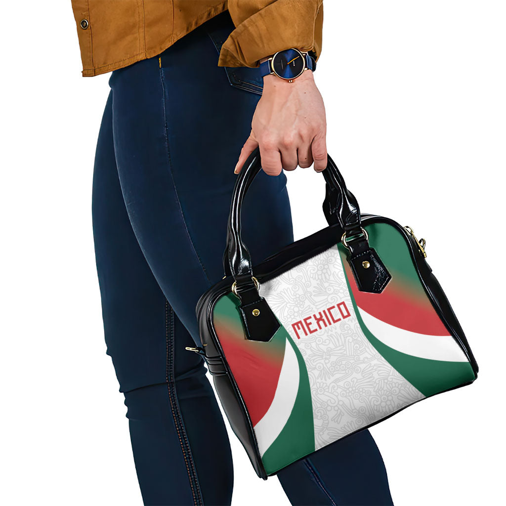 2026 World Football Host Country Mexico Shoulder Handbag Green Version