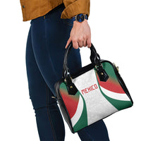 2026 World Football Host Country Mexico Shoulder Handbag Green Version