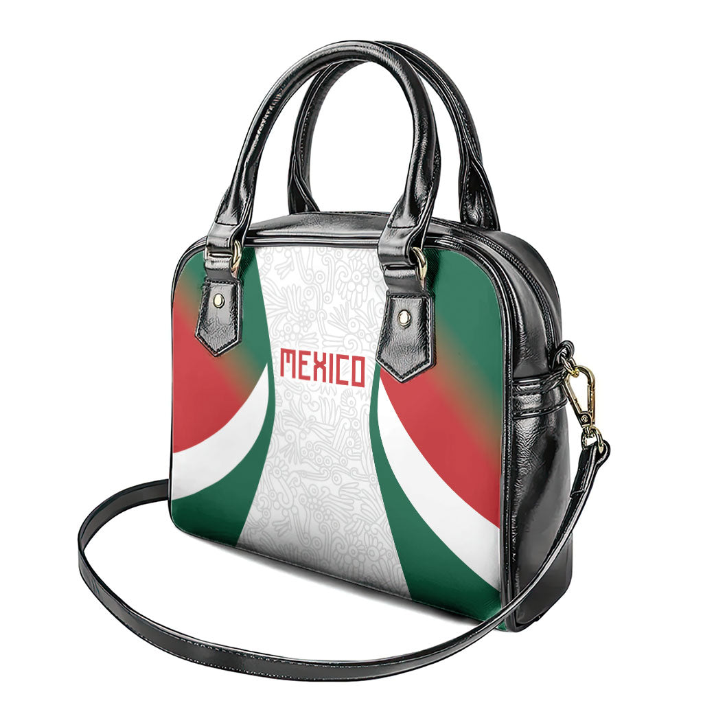 2026 World Football Host Country Mexico Shoulder Handbag Green Version