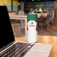 2026 World Football Host Country Mexico Custom Skinny Tumbler Green Version