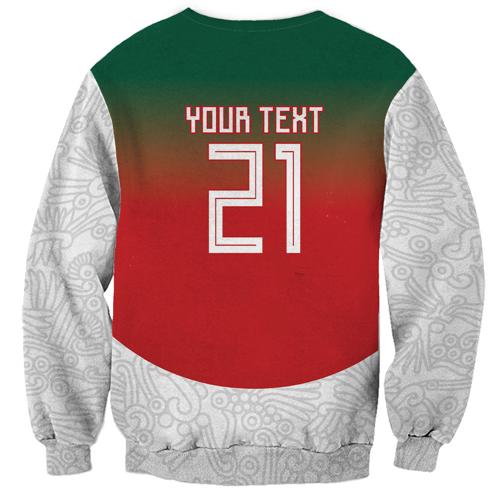 2026 World Football Host Country Mexico Custom Sweatshirt Green Version