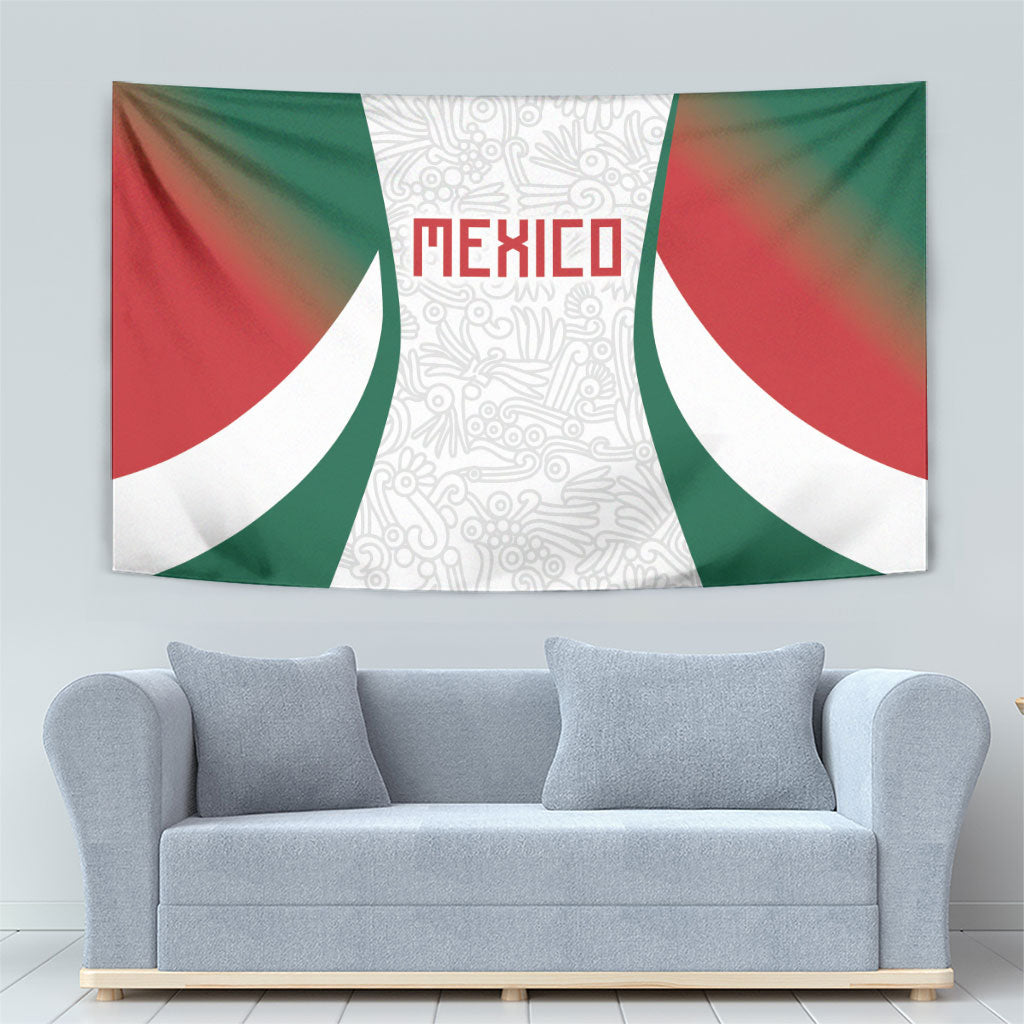 2026 World Football Host Country Mexico Tapestry Green Version