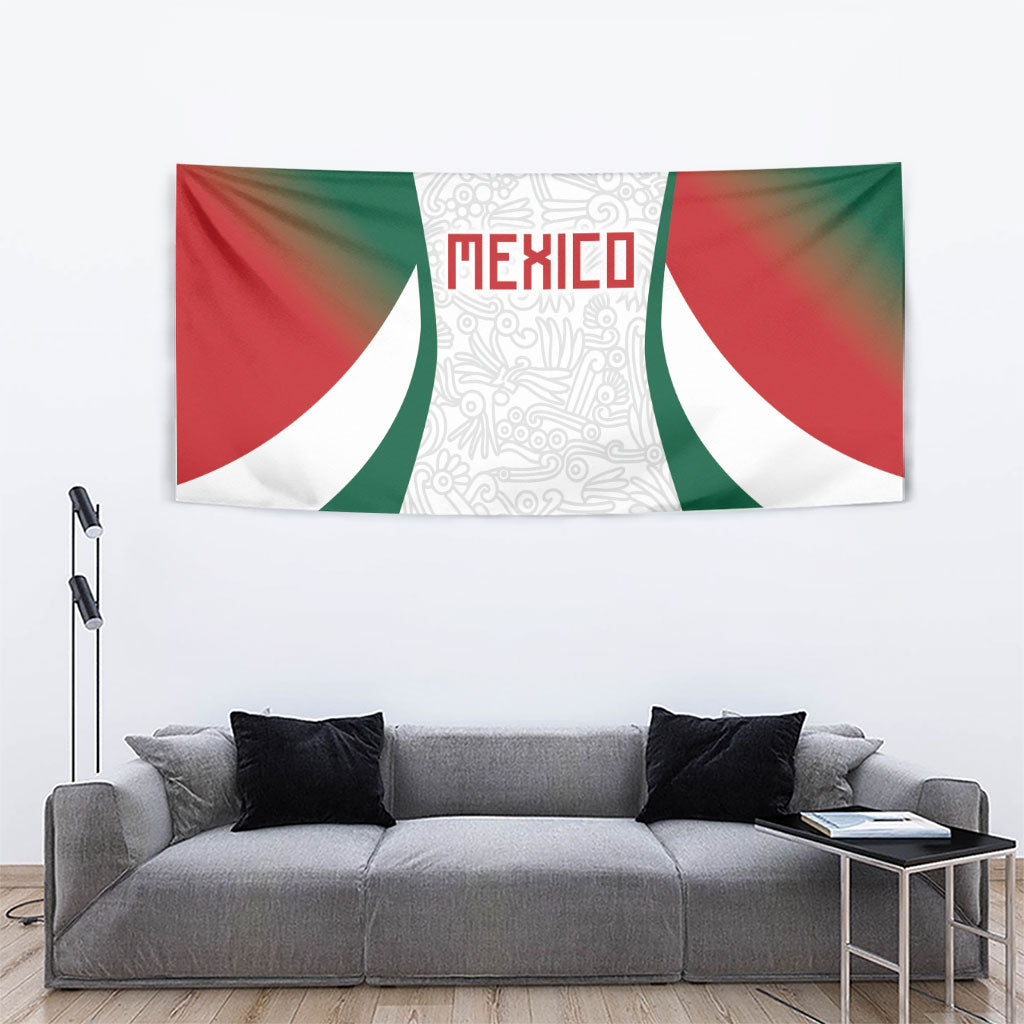 2026 World Football Host Country Mexico Tapestry Green Version