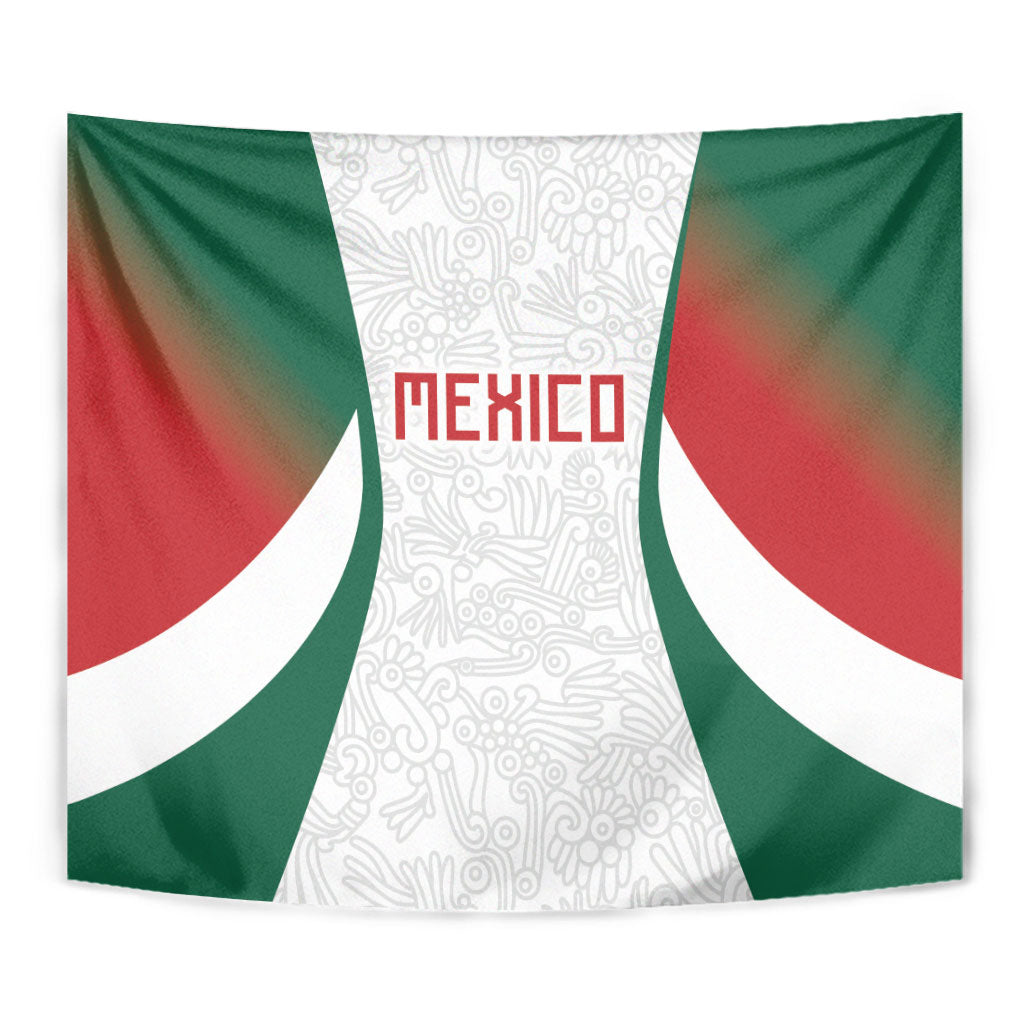 2026 World Football Host Country Mexico Tapestry Green Version