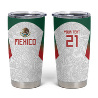2026 World Football Host Country Mexico Custom Tumbler Cup Green Version