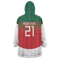 2026 World Football Host Country Mexico Custom Wearable Blanket Hoodie Green Version