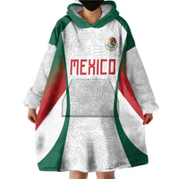 2026 World Football Host Country Mexico Custom Wearable Blanket Hoodie Green Version