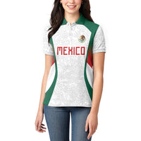 2026 World Football Host Country Mexico Custom Women Polo Shirt Green Version
