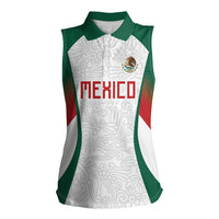 2026 World Football Host Country Mexico Custom Women Sleeveless Polo Shirt Green Version