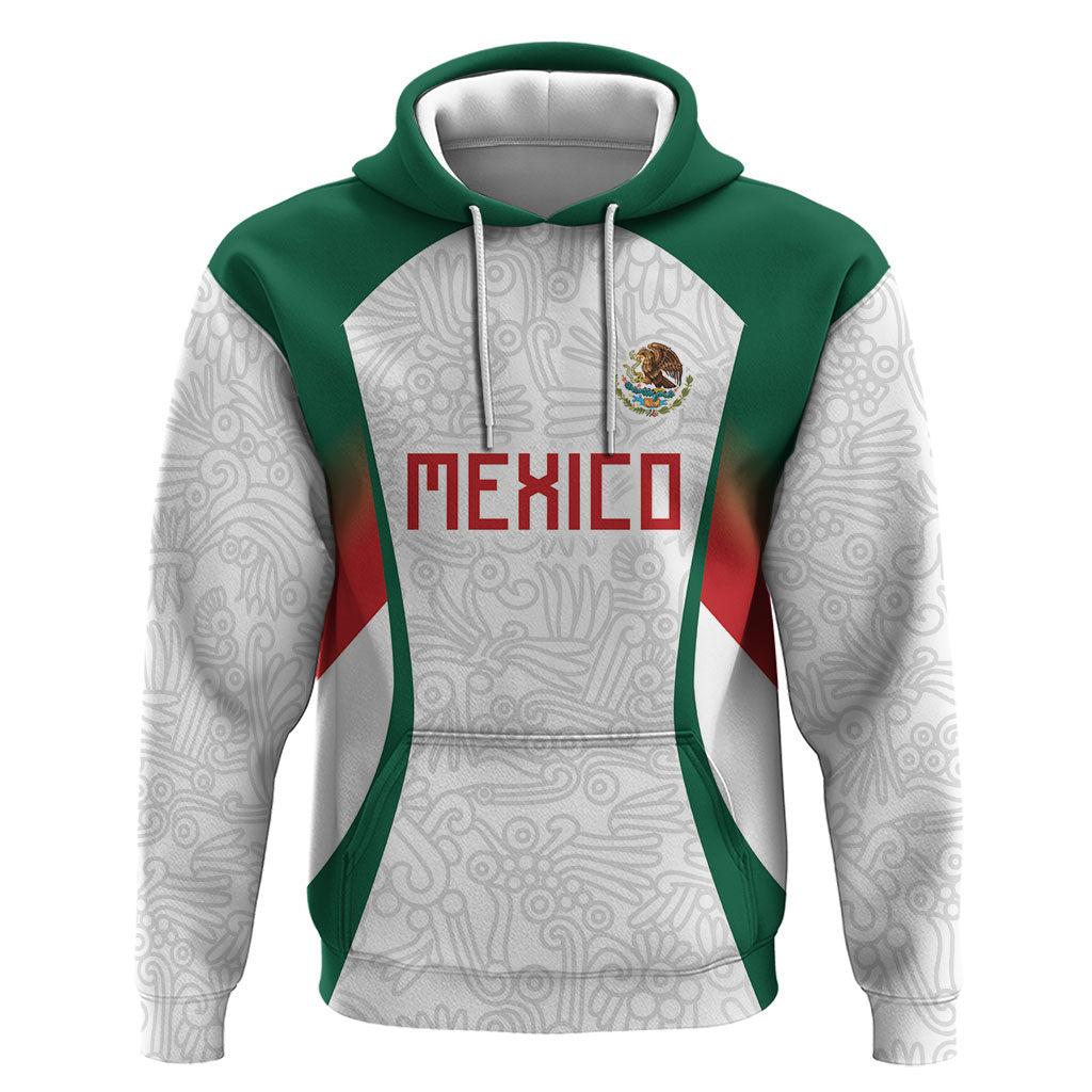 2026 World Football Host Country Mexico Custom Zip Hoodie Green Version